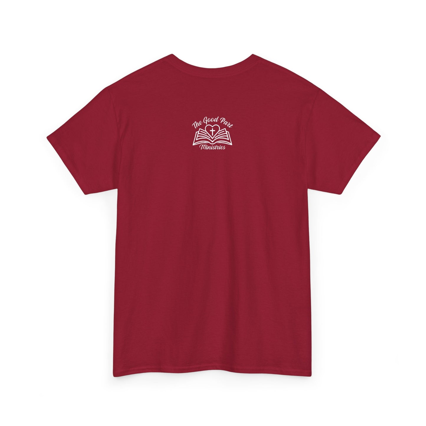 Alpha and Omega Unisex Tee - Revelation 22:12 Scripture Heavy Cotton Shirt