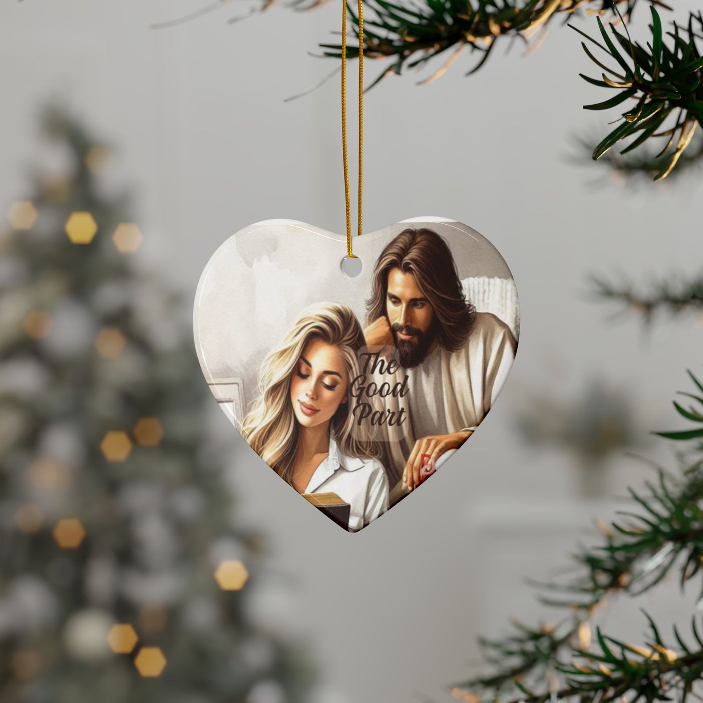 The Good Part Ceramic Ornaments