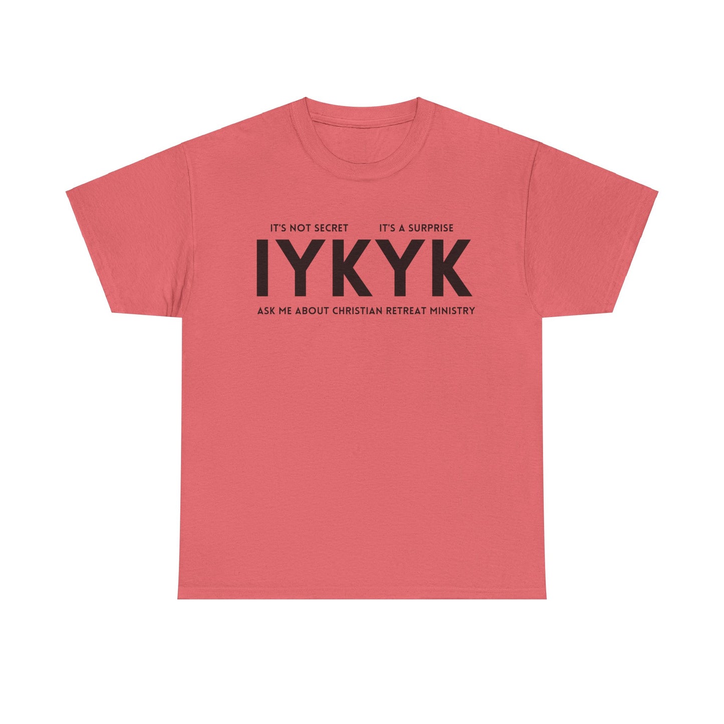 Christian Retreat Ministry Unisex Tee - IYKYK Heavy Cotton T-Shirt for Men and Women