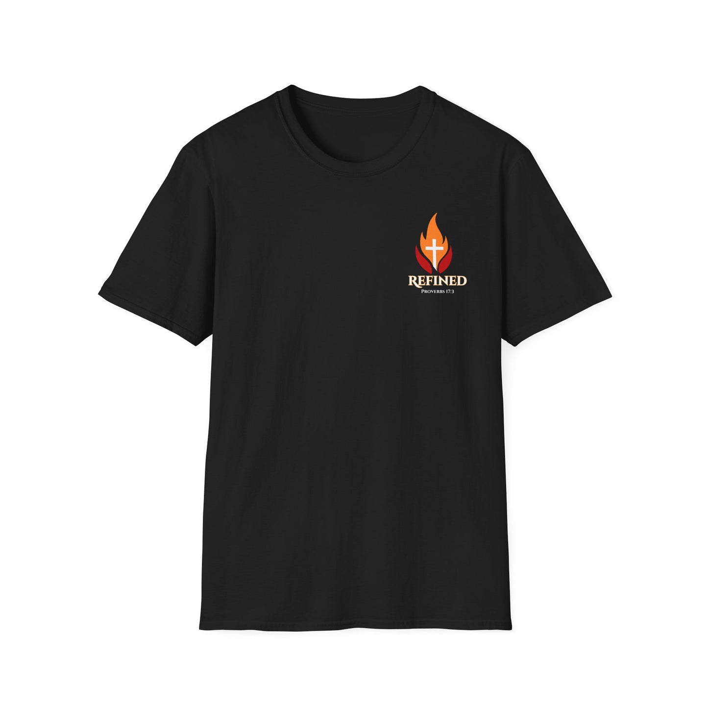 Christian Retreat Team Unisex T-Shirt with Proverbs 17:3 Design