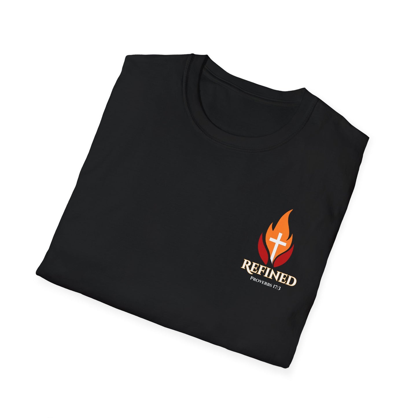 Christian Retreat Team Unisex T-Shirt with Proverbs 17:3 Design