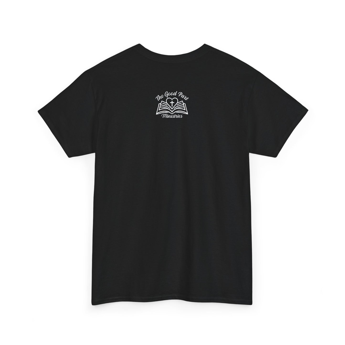 Christian Characteristics Cross Unisex Tee - Child of God, Daughter of the King Print