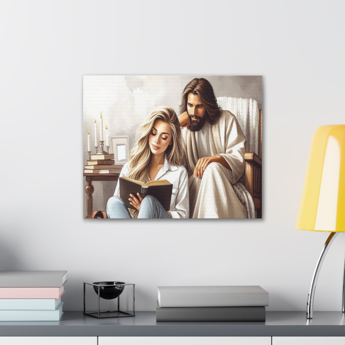 Canvas Wall Art - The Good Part Inspirational Bible Artwork by Darla's Devotionals
