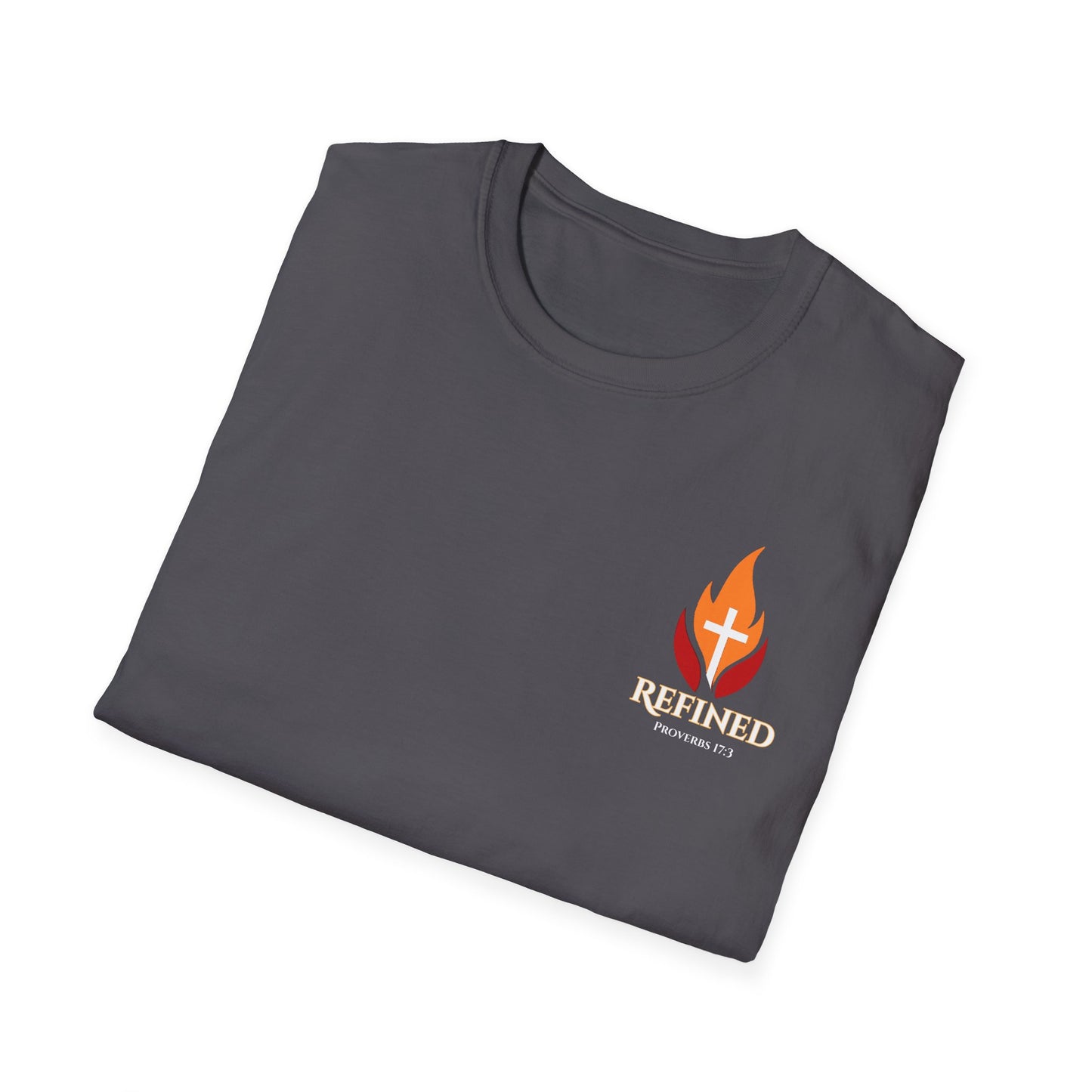 Christian Retreat Team Unisex T-Shirt with Proverbs 17:3 Design