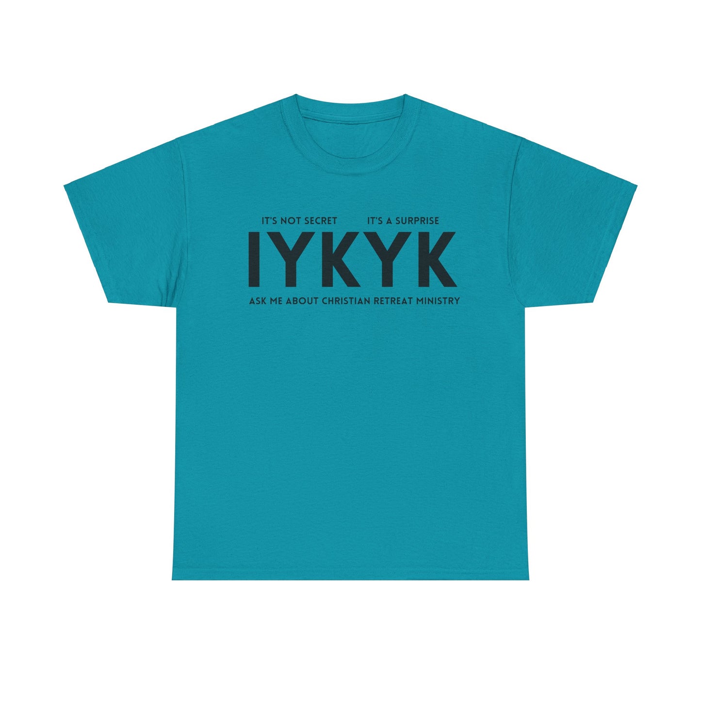 Christian Retreat Ministry Unisex Tee - IYKYK Heavy Cotton T-Shirt for Men and Women