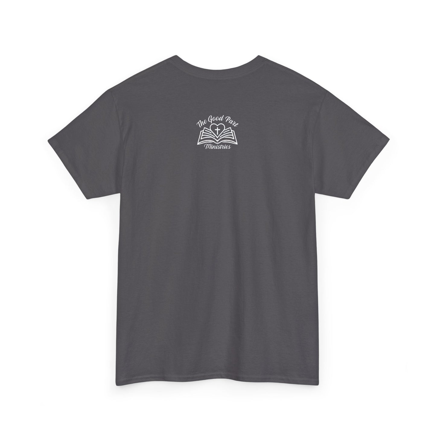 Christian Characteristics Cross Unisex Tee - Child of God, Daughter of the King Print