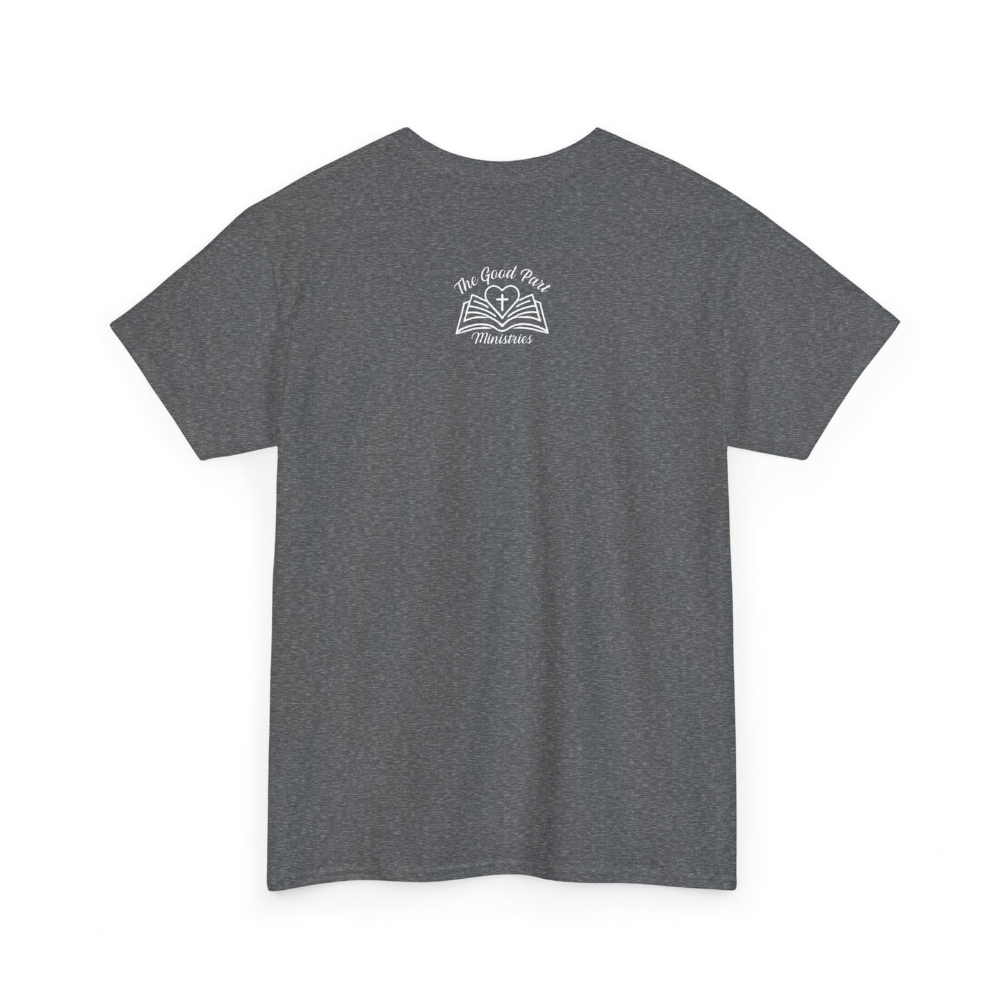 Christian Characteristics Cross Unisex Tee - Child of God, Daughter of the King Print