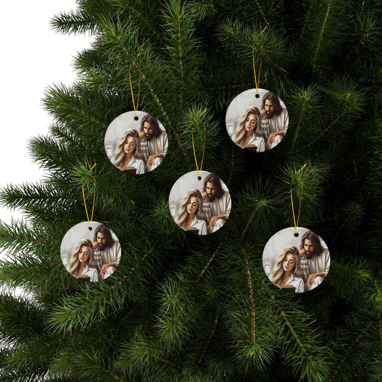 The Good Part Ceramic Ornaments