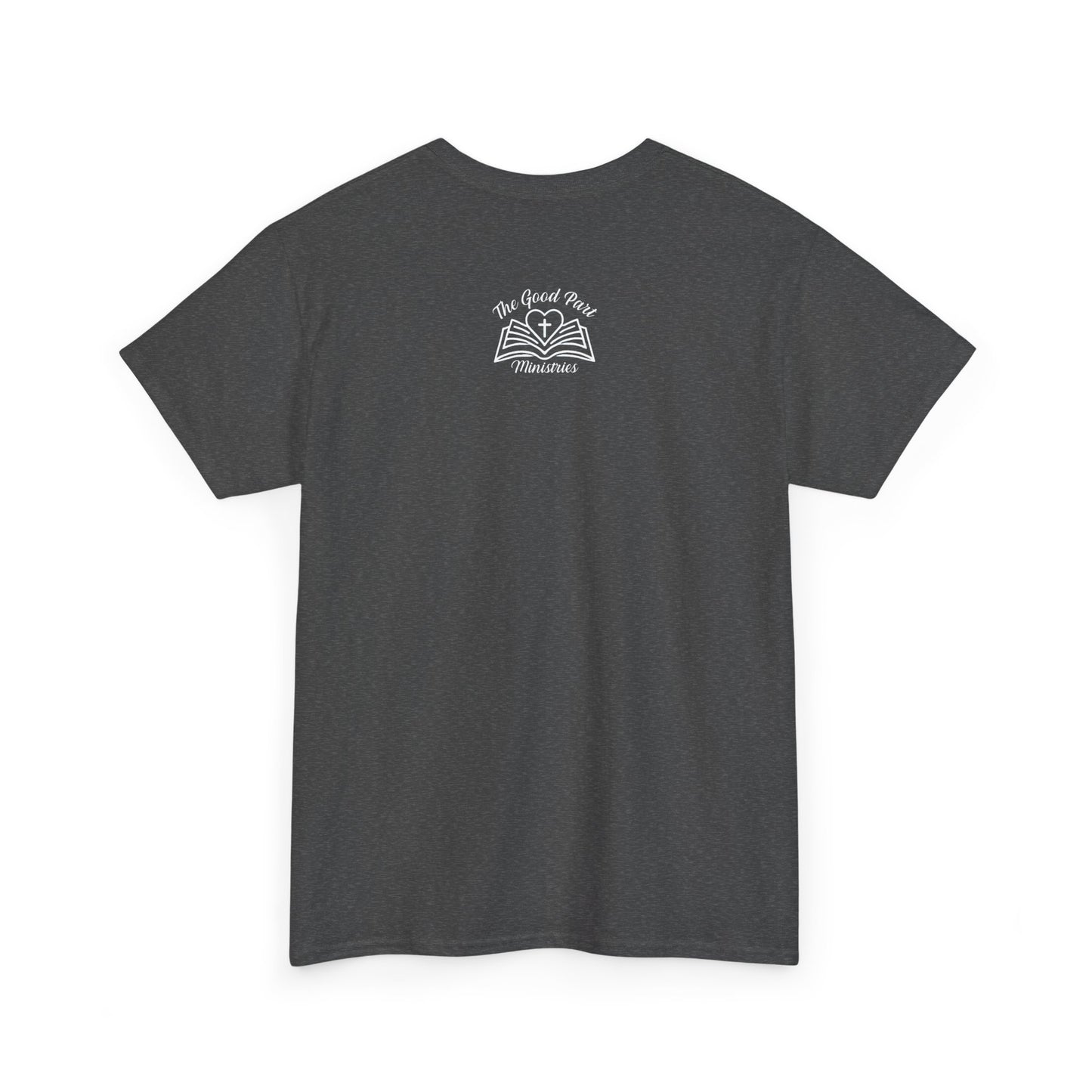 Christian Characteristics Cross Unisex Tee - Child of God, Daughter of the King Print