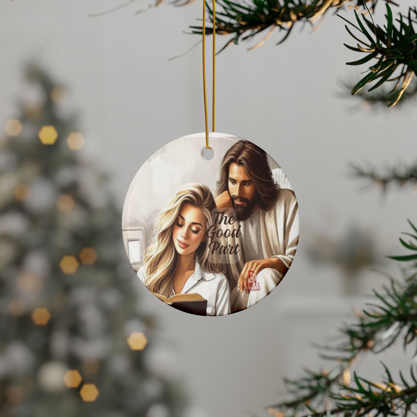 The Good Part Ceramic Ornaments