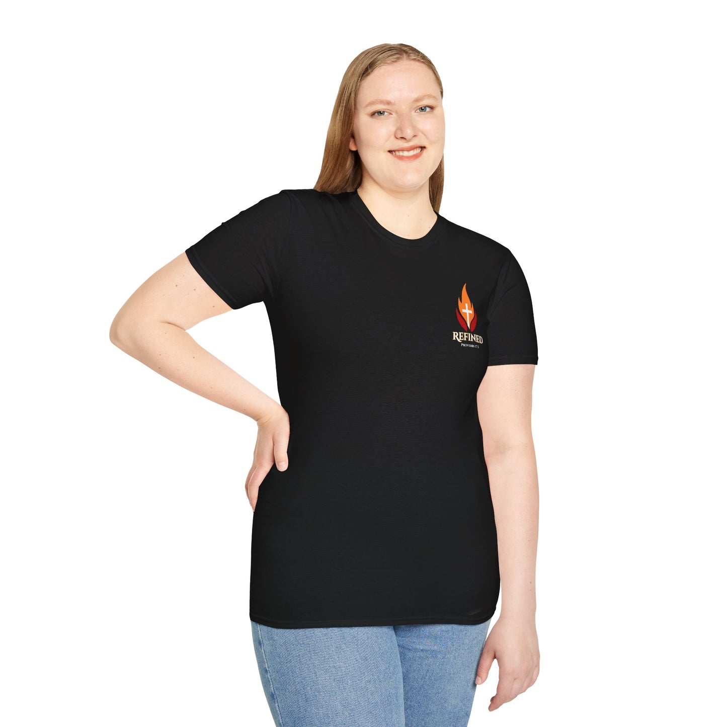 Christian Retreat Team Unisex T-Shirt with Proverbs 17:3 Design