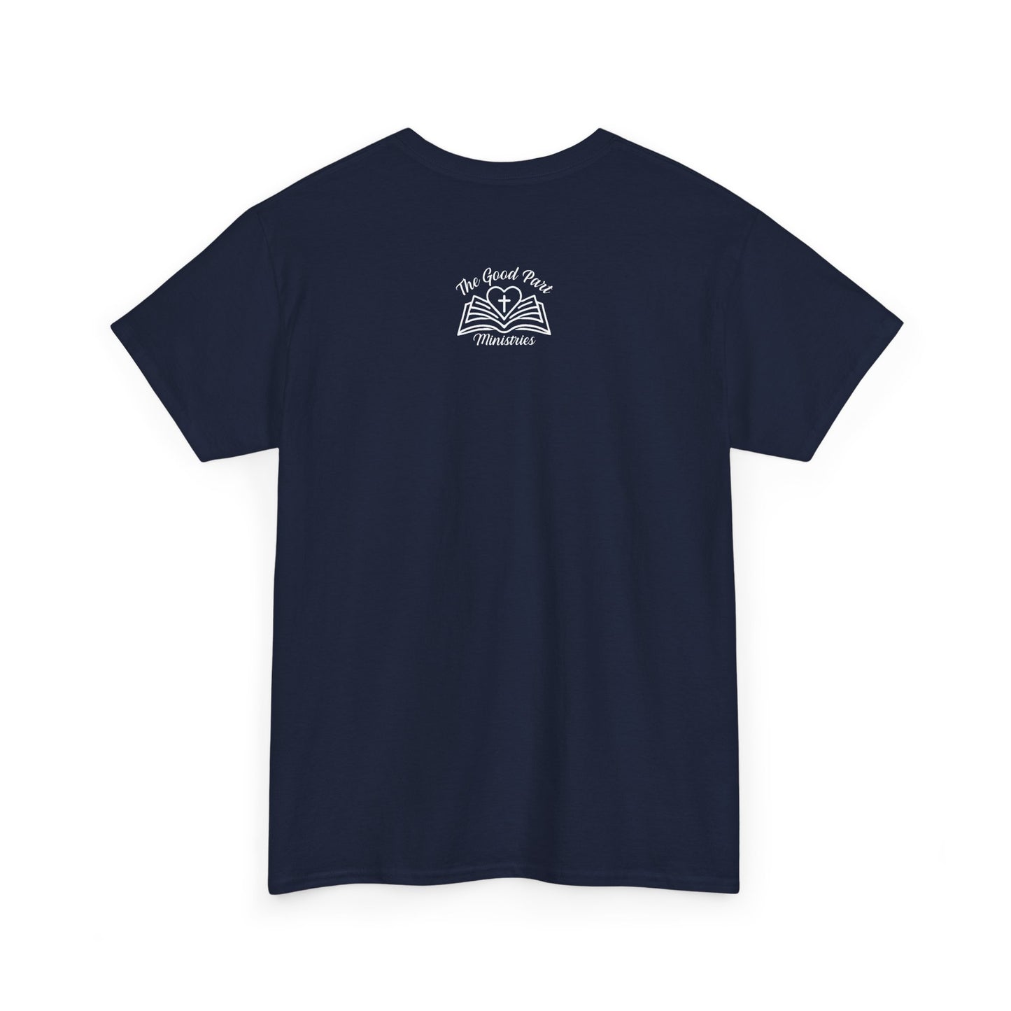 Christian Characteristics Cross Unisex Tee - Child of God, Daughter of the King Print