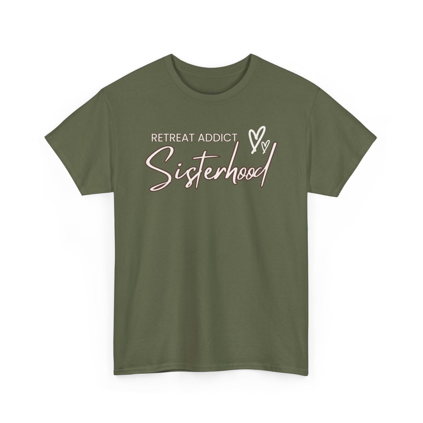 Retreat Addict Sisterhood Tee - Christian Retreat Ministry Tshirt