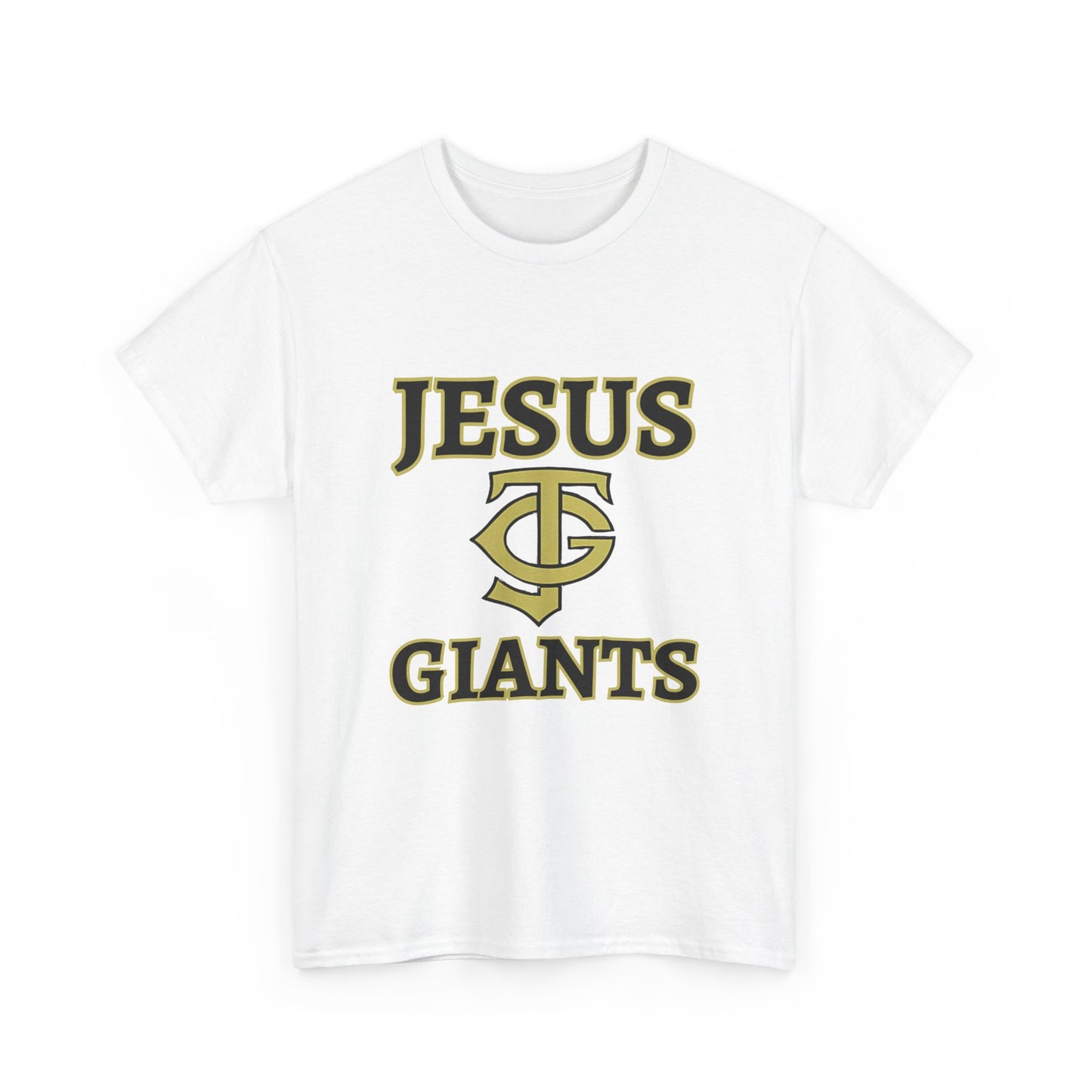 Inspirational Faith T-Shirt, Christian Tee, Jesus Giants Apparel, Romans 8:37 Shirt, Unisex T-Shirt, Gift for Believers
