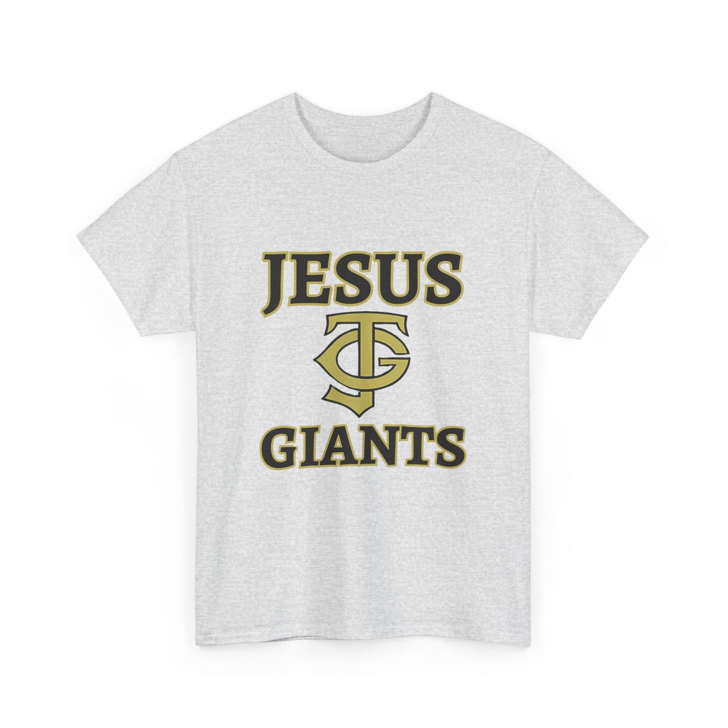 Inspirational Faith T-Shirt, Christian Tee, Jesus Giants Apparel, Romans 8:37 Shirt, Unisex T-Shirt, Gift for Believers